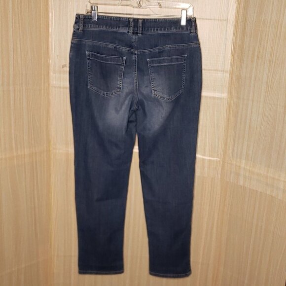 Chico's Womens Platinum Ultimate Fit Jeans 0 (4) - Picture 4 of 11